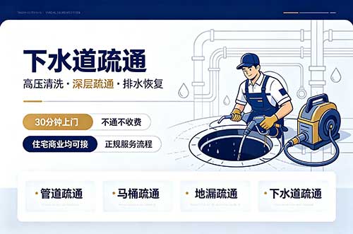 钦州下水道疏通